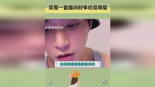 吴楚一直播娱乐圈吃瓜,娱乐圈吃瓜盛宴，揭秘明星幕后故事